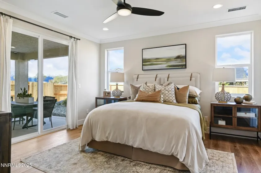 Model Home Plan 1 PRIMARY BEDROOM