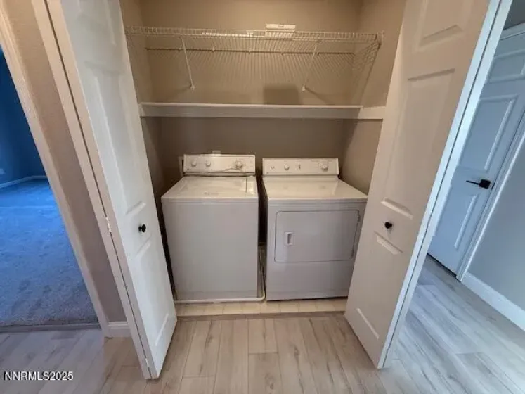 Laundry with shelving