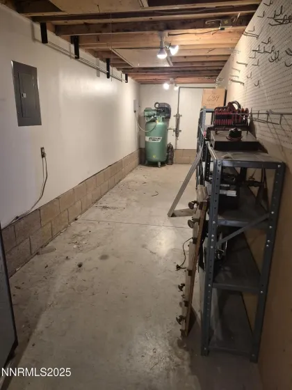 shop storage and air comp