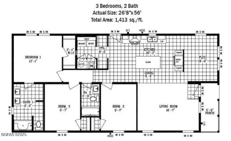 5660 Packsaddle, Winnemucca, Nevada 89445, 3 Bedrooms Bedrooms, ,2 BathroomsBathrooms,Residential,Residential,Packsaddle,250058923