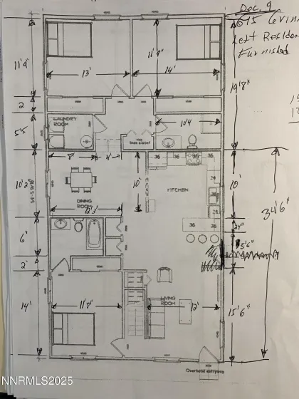 615 Grinnel Ave, Lovelock, Nevada 89419, 4 Bedrooms Bedrooms, ,3 BathroomsBathrooms,Residential,Residential,Grinnel Ave,250058924