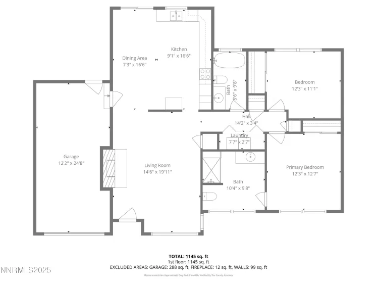 1307 4th, Carson City, Nevada 89703, 2 Bedrooms Bedrooms, ,2 BathroomsBathrooms,Residential,Residential,4th,250058997