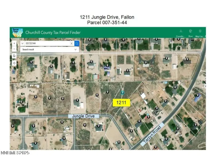 1211 Jungle, Fallon, Nevada 89406, ,Land,Residential,Jungle,250051500