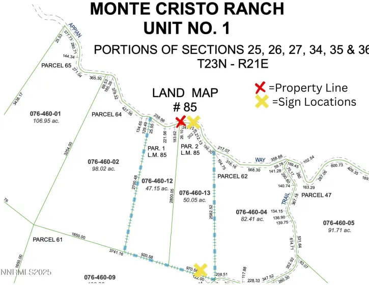1505 Appian, Reno, Nevada 89510, ,Land,Residential,Appian,250059187