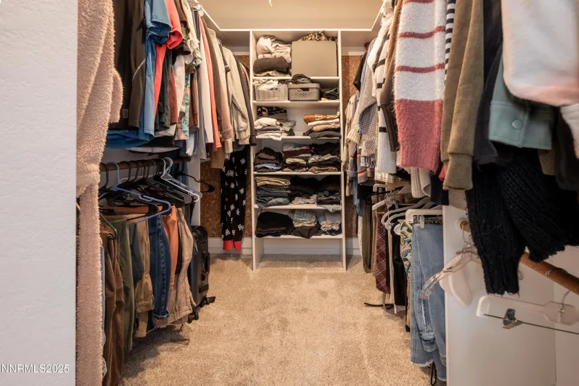 Primary walk-in closet