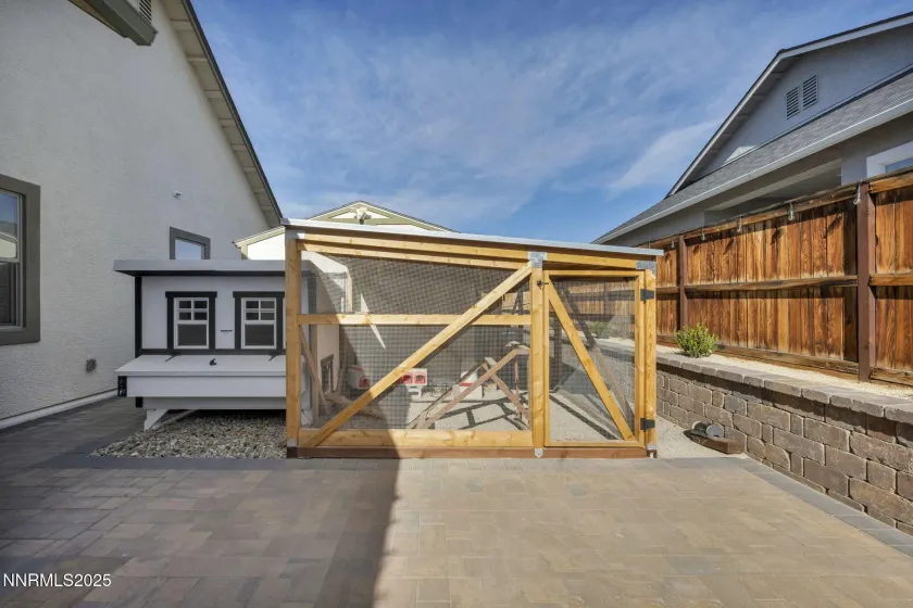 chicken coop or RV parking