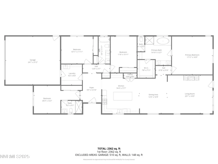 1607 Delta Downs, Minden, Nevada 89423, 4 Bedrooms Bedrooms, ,3 BathroomsBathrooms,Residential,Residential,Delta Downs,260000084