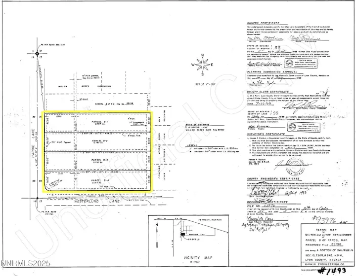 575 Hardie, Fernley, Nevada 89408, ,Land,Residential,Hardie,260000108