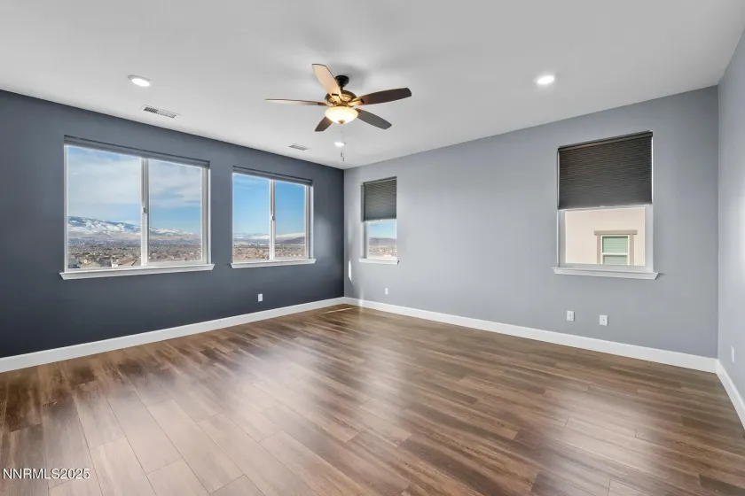 Main floor primary bedroom