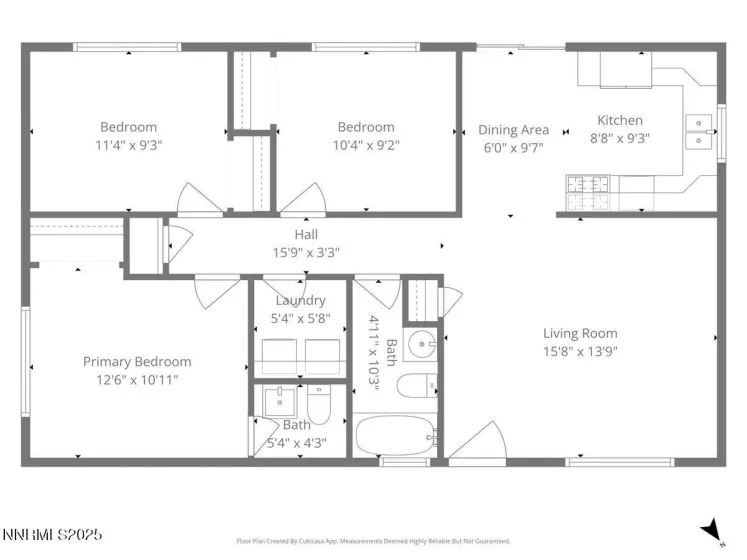 5490 Dolores, Sparks, Nevada 89436, 3 Bedrooms Bedrooms, ,2 BathroomsBathrooms,Residential,Residential,Dolores,260000246