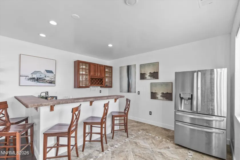Finished Basement Bar