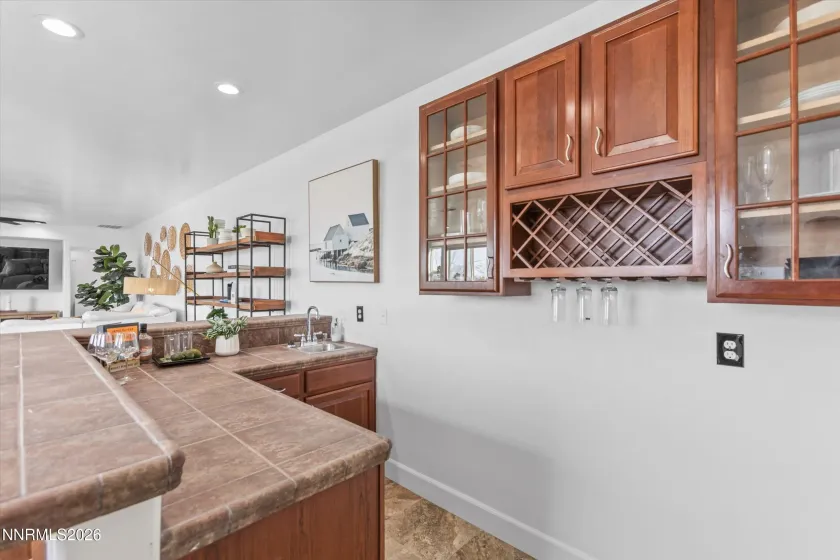 Finished Basement Bar
