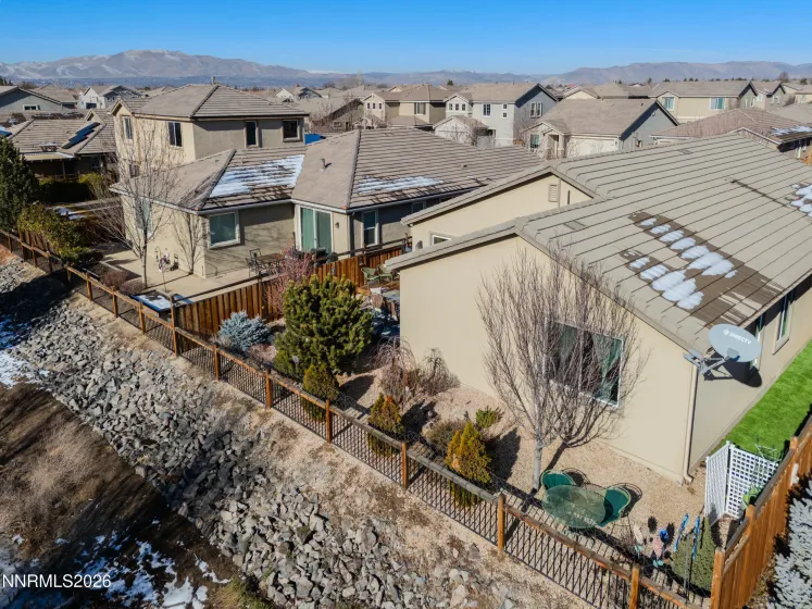 Aerial Backyard Photo