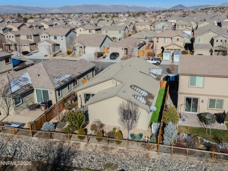 Aerial Backyard Photo