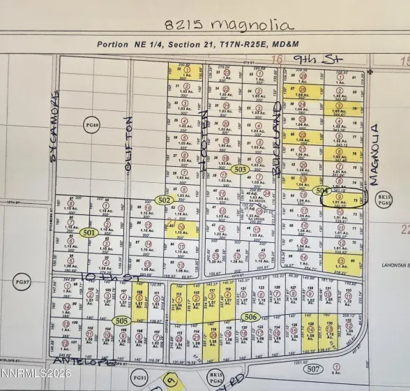 8215 Magnolia, Silver Springs, Nevada 89429, ,Land,Residential,Magnolia,260000568