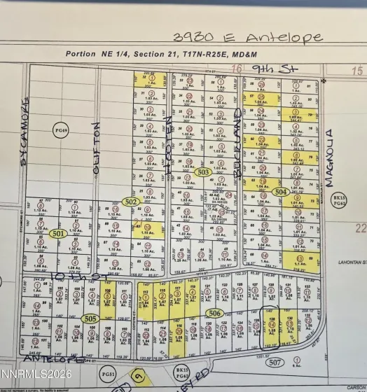 3930 Antelope, Silver Springs, Nevada 89429, ,Land,Residential,Antelope,260000575