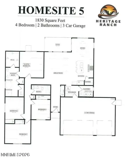 204 Rose Peak, Dayton, Nevada 89403, 4 Bedrooms Bedrooms, ,2 BathroomsBathrooms,Residential,Residential,Rose Peak,260000583
