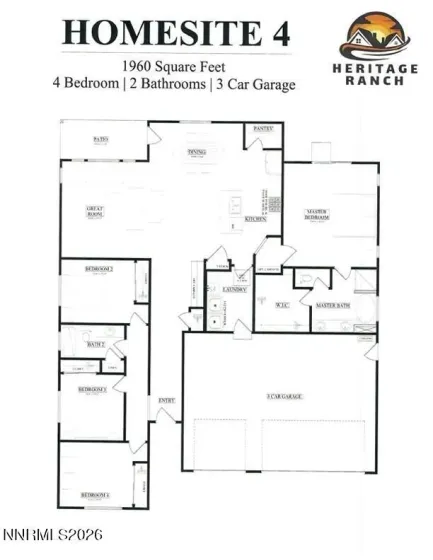 202 Rose Peak, Dayton, Nevada 89403, 4 Bedrooms Bedrooms, ,2 BathroomsBathrooms,Residential,Residential,Rose Peak,260000582