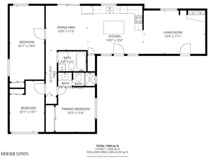 1655 Byrd, Sparks, Nevada 89431, 3 Bedrooms Bedrooms, ,2 BathroomsBathrooms,Residential,Residential,Byrd,250056658