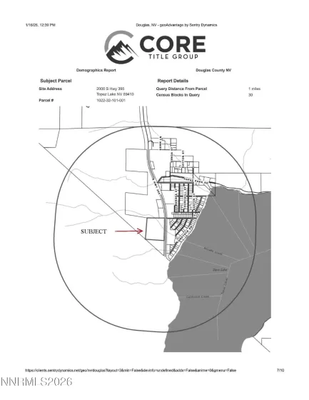 2000 US-395, Gardnerville, Nevada 89410, ,Land,Residential,US-395,260000635