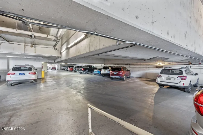 Secured and attached garage reservation required. and available with added Fee.