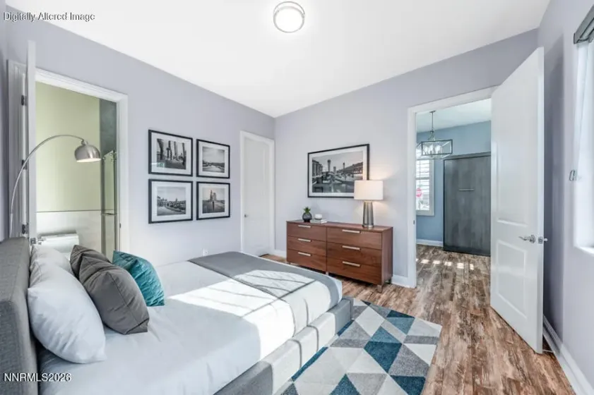 Bedroom Jack & Jill Virtually Staged