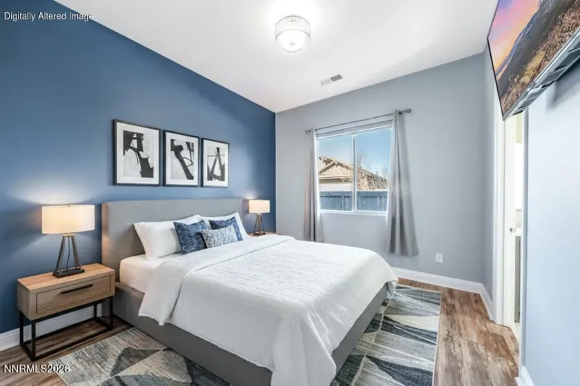 Bedroom Jack & Jill Virtually Staged