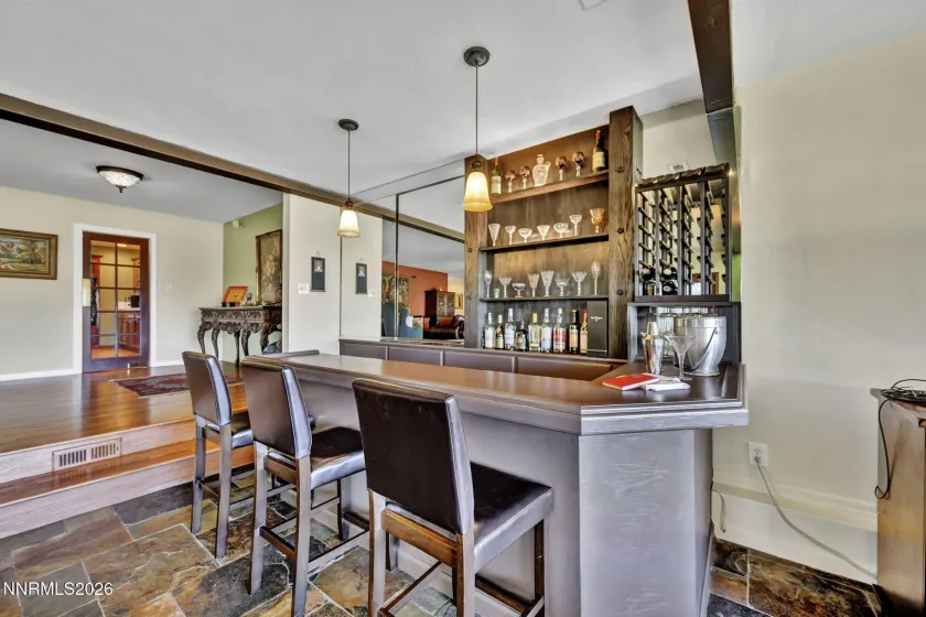 Wetbar in Family Room