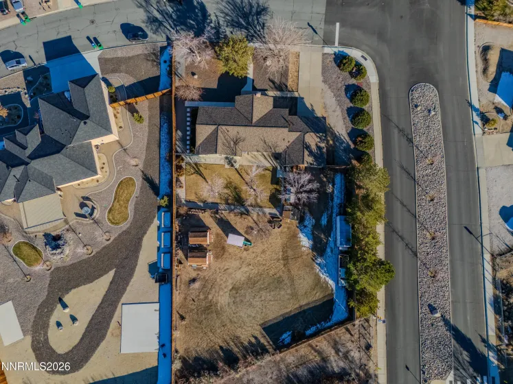Aerial Backyard Photo