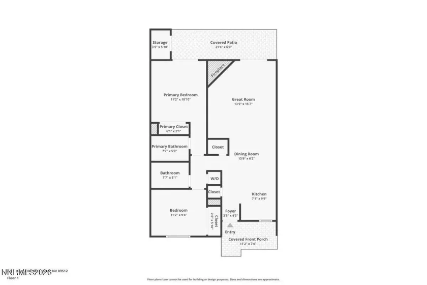 2981 Tierra Verde E, Reno, Nevada 89512, 2 Bedrooms Bedrooms, ,2 BathroomsBathrooms,Residential,Residential,Tierra Verde E,260000849