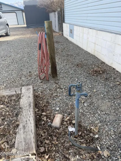 Side of house frost freeze faucet