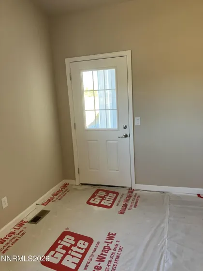 Door to covered patio from Primary suite.