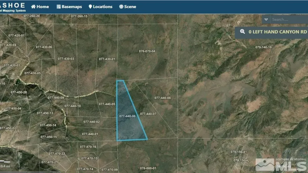 0 Left Hand Canyon, Reno, Nevada 89510, ,Land,Residential,Left Hand Canyon,0,230004823