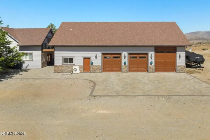 34x60 Finished Garage with RV drive through doors.