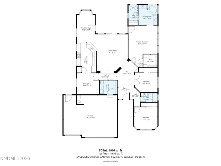 560 Wedge, Fernley, Nevada 89408, 3 Bedrooms Bedrooms, ,2 BathroomsBathrooms,Residential,Residential,Wedge,260001368