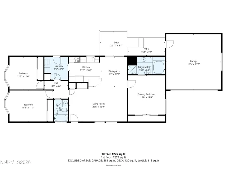 144 Cercle De La Cerese, Sparks, Nevada 89434, 3 Bedrooms Bedrooms, ,2 BathroomsBathrooms,Residential,Residential,Cercle De La Cerese,260001386