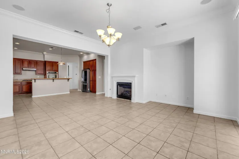 Beautiful Kitchen with combined Family Room