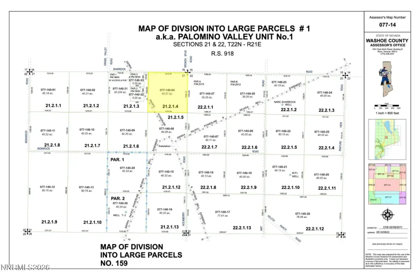 40 ACR Sharrock, Reno, Nevada 89510, ,Land,Residential,Sharrock,0,260001498