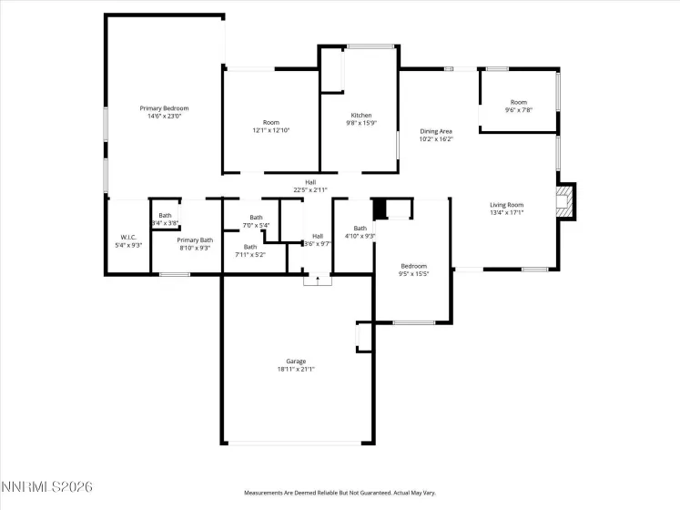 90 May, Sparks, Nevada 89436, 3 Bedrooms Bedrooms, ,3 BathroomsBathrooms,Residential,Residential,May,260001551
