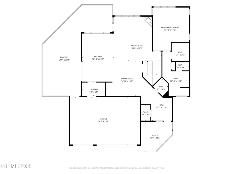 2556 Edgerock, Reno, Nevada 89519, 3 Bedrooms Bedrooms, ,3 BathroomsBathrooms,Residential,Residential,Edgerock,260001553