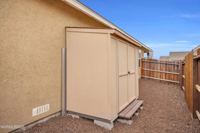 2552 Ladera Dr Backyard Shed