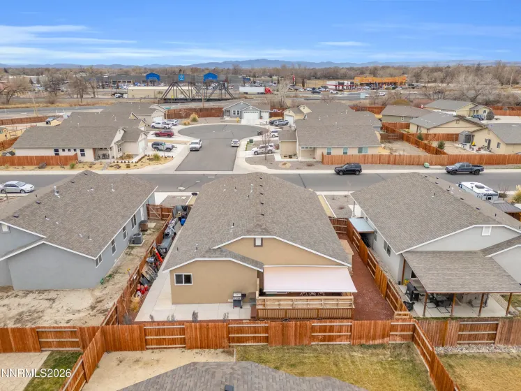 2552 Ladera Dr Exterior Aerial Backyard View