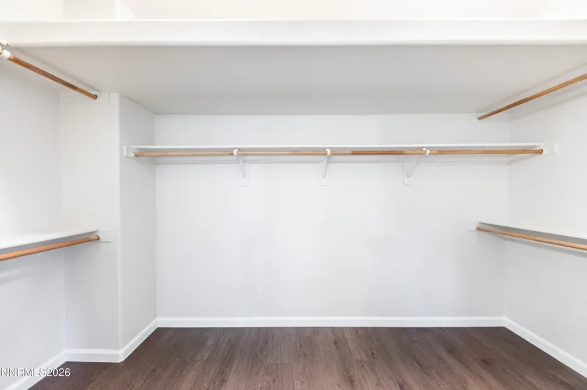 Primary walk-in closet