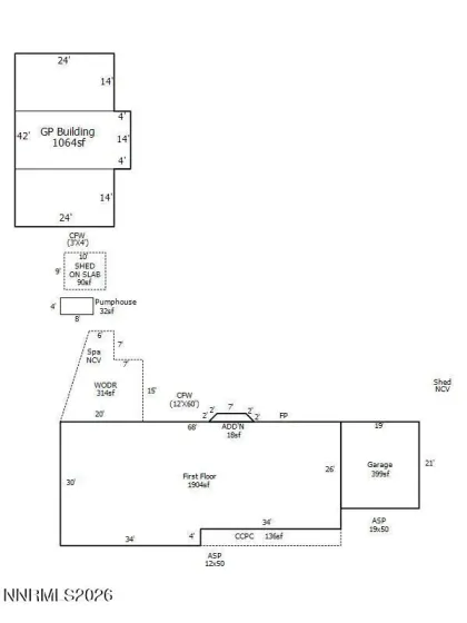 632 Mustang, Gardnerville, Nevada 89410, 4 Bedrooms Bedrooms, ,2 BathroomsBathrooms,Residential,Residential,Mustang,260001782
