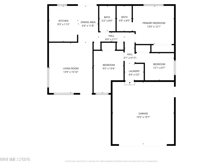 7295 Raphael, Sun Valley, Nevada 89433, 3 Bedrooms Bedrooms, ,2 BathroomsBathrooms,Residential,Residential,Raphael,260001781