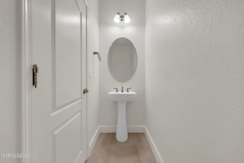 downstairs half bath