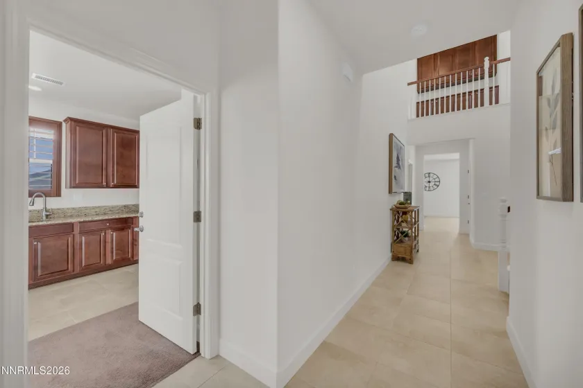 Next gen to left, main house straight on.