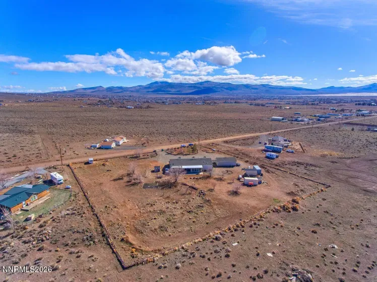 Drone - Fenced area of parcel