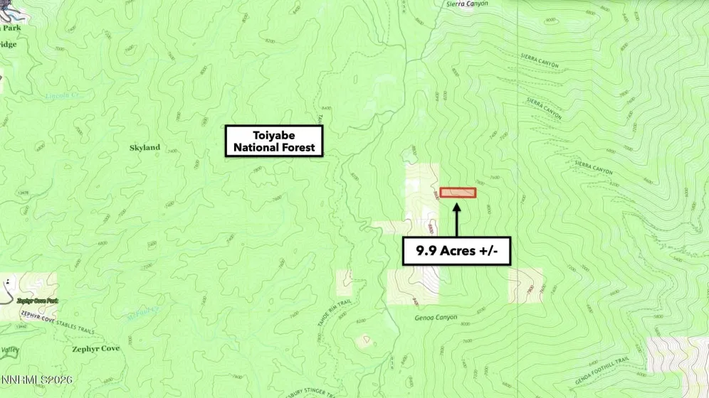 0 Genoa Peak, Stateline, Nevada 89449, ,Land,Residential,Genoa Peak,260002201