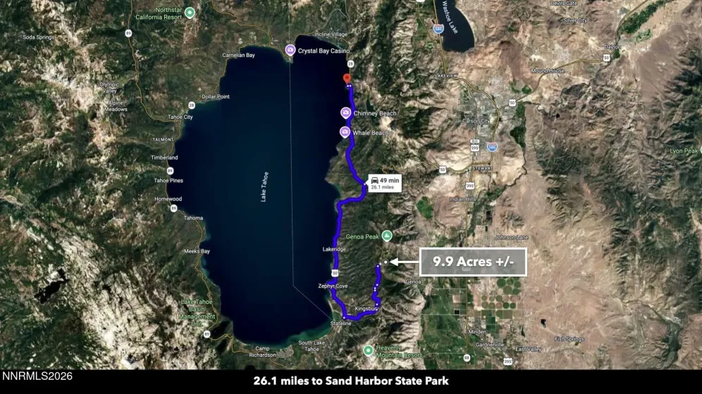 0 Genoa Peak, Stateline, Nevada 89449, ,Land,Residential,Genoa Peak,260002201